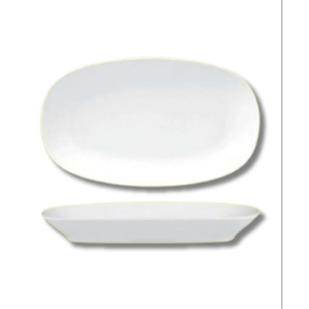 ENT OTEL 24 CM.KAYIK TABAK DEKORSUZ