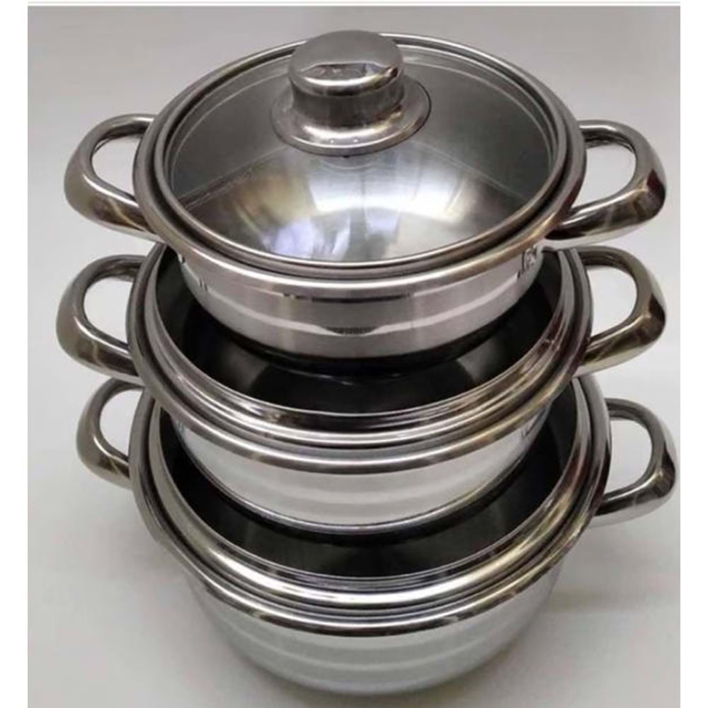 MANHEİM GÜVEÇ SET 14-16-18 CM KP.