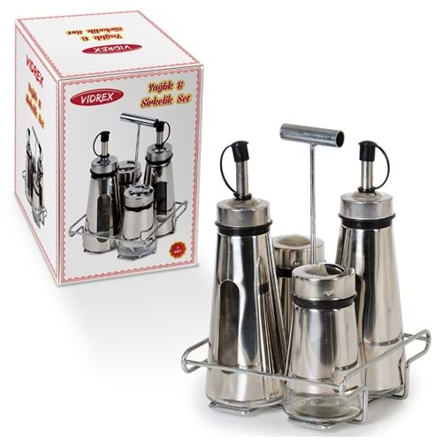 İPEK NK2828 STANDLI TUZLUK BİBERLİK YAĞLIK SİRKELİK