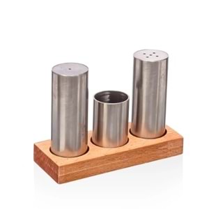 ÜÇLÜ TUZLUK TAKIMI KÜRDANLIKLI