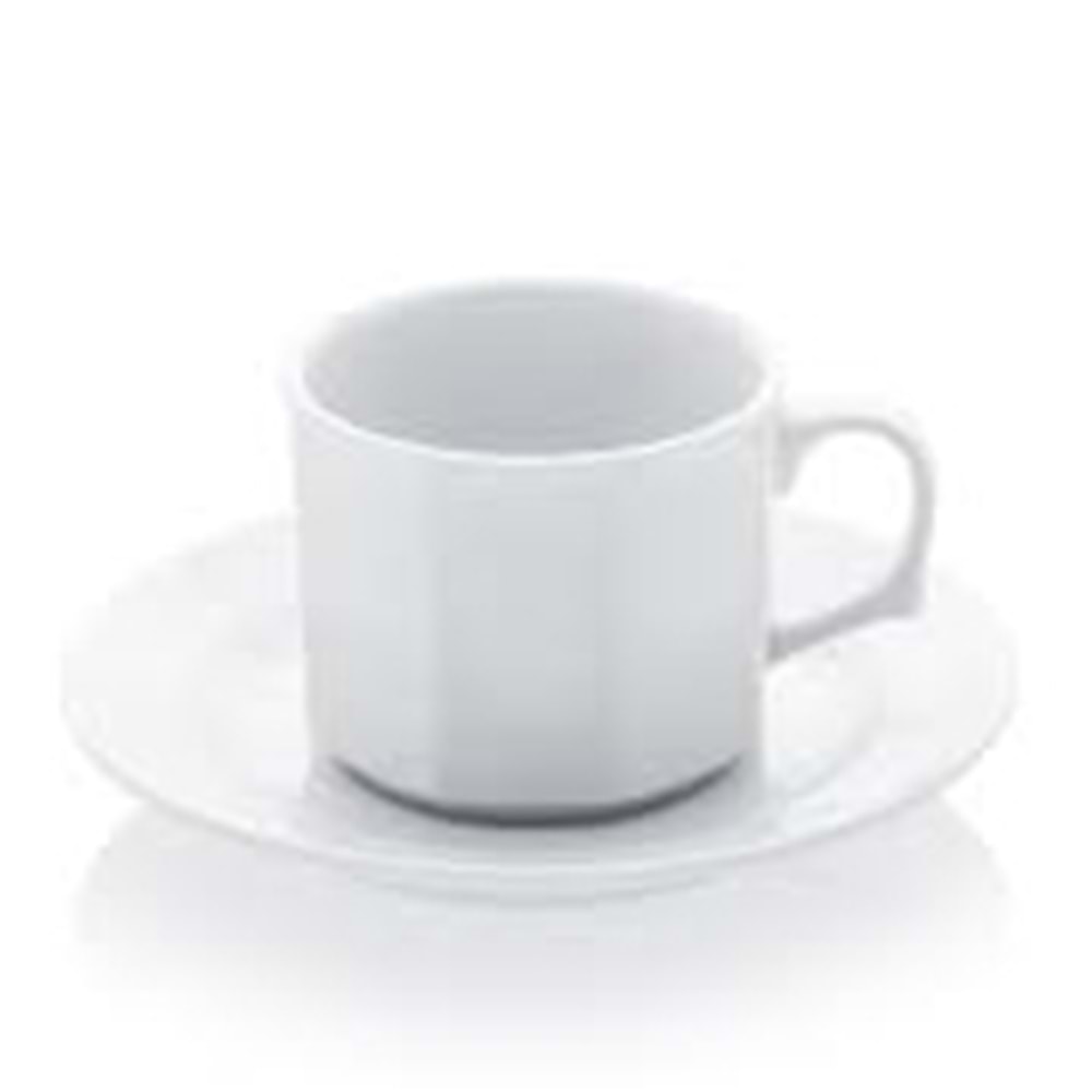 KOSELI OTEL KAHVE FINCANI TB.LI DEKORSUZ