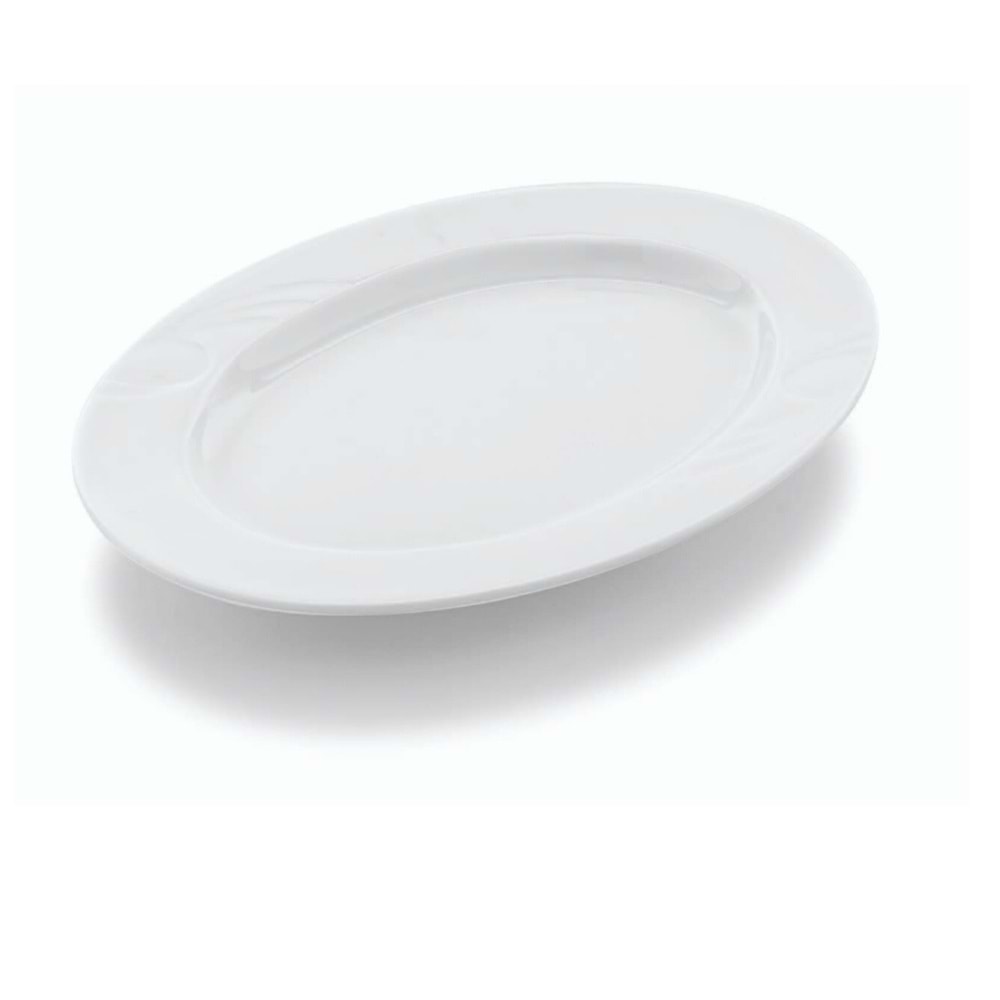 KARIZMA OTEL 24 CM.KAYIK TABAK DEKORSUZ