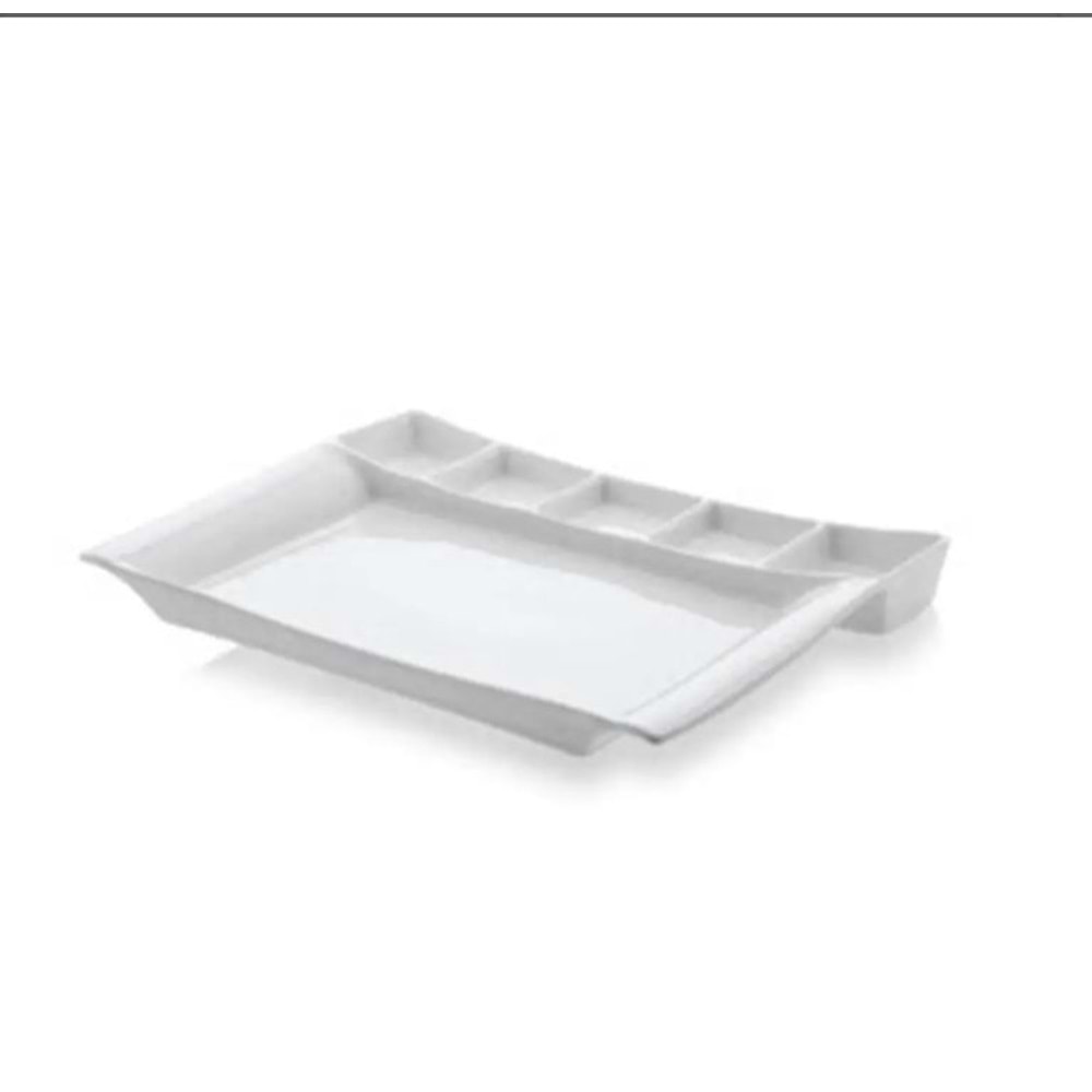 MILANO 32X23 CM. 4 BOLMELI SERVIS TABAGI DEKORS