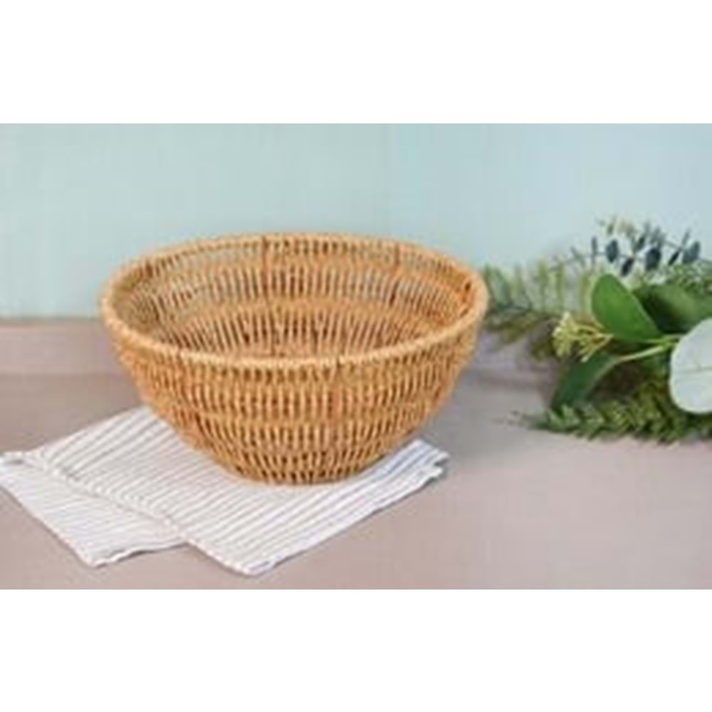 PAÇİ-YVRLK BOL HASIRGÖRÜNÜMLÜ EKMEK SEPETİ