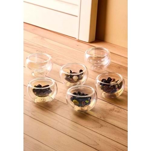 POR ÇİFT CİDARLI 6 LI LOKUMLUK DÜZ