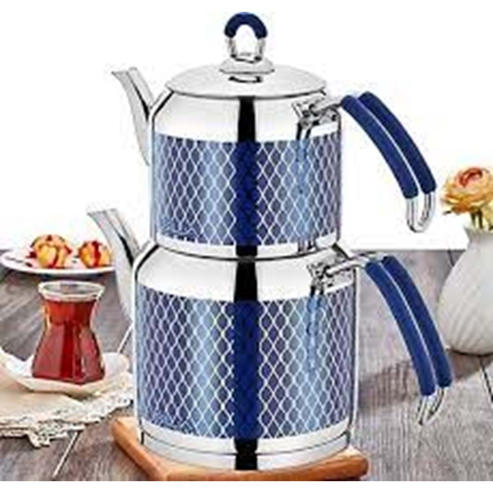 SILA NO.3 SEDEF DEKORLU ÇAYDANLIK