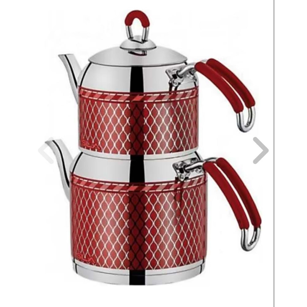 SILA NO.2 MİHRİMAH DEKORLU ÇAYDANLIK