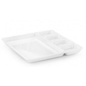 Porelin 5 Göz Kahvaltı Tabldot 21.5x22.5cm